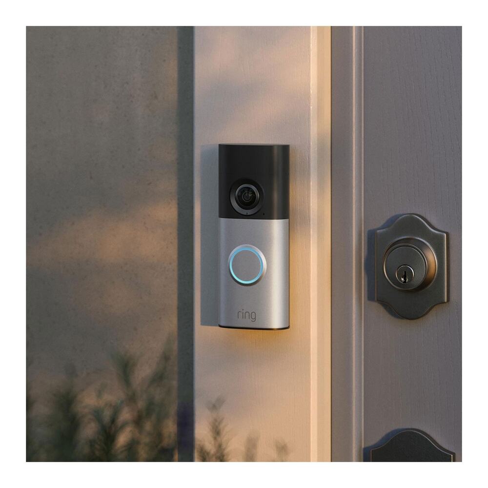 NEWEST MODEL Ring Wired Doorbell Plus 2nd Gen Retinal 2K 3D Motion Detection NEW